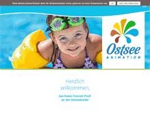 Tablet Screenshot of ostseeanimation.de